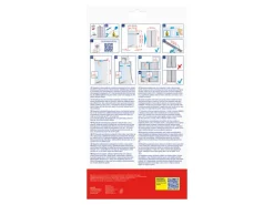 Tesa Magnetvorhang Selbstschließender 1,20 m x 2,40 m Anthrazit