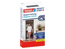 Tesa Magnetvorhang Selbstschließender 1,20 m x 2,40 m Anthrazit