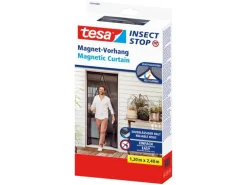 Tesa Magnetvorhang Selbstschließender 1,20 m x 2,40 m Anthrazit
