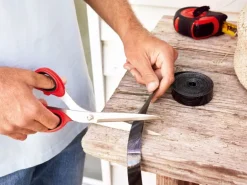 Tesa Magnetvorhang Selbstschließender 1,20 m x 2,40 m Anthrazit