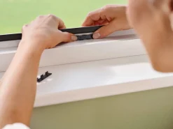 Tesa Magnetvorhang Selbstschließender 1,20 m x 2,40 m Anthrazit