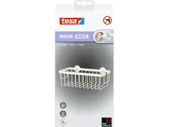 Tesa Moon White Duschkorb Weiß Matt inkl. Klebelösung