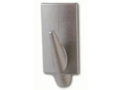 Tesa Selbstklebehaken Chrom matt eckig 3 Stück