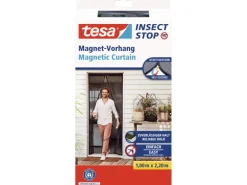 tesa® Selbstschließender Magnetvorhang 1,00 m x 2,20 m Anthrazit