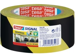 Tesa Signal Markierungsklebeband Universal Gelb-Schwarz 66 m x 50 mm