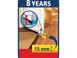 Tesamoll Comfort Türdichtschiene für unebene Böden Alu