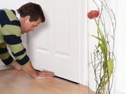 Tesamoll For Textiles Türdichtschiene Braun