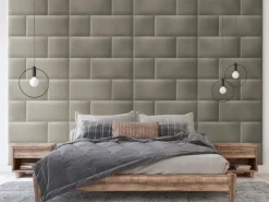 Textil-Paneel Inari 26 Sand Struktur 30 cm x 30 cm