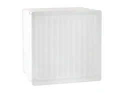 Thermo Block Gekreuzt Ug 1,2 2-seitig satiniert 19 cm x 19 cm x 12 cm