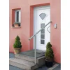 Treba Eingangsgeländer GA1 Seitliche Montage 115 cm Aluminium Eloxiert