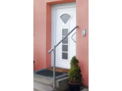 Treba Eingangsgeländer-Set GE1 Bodenmontage 150 cm Edelstahl