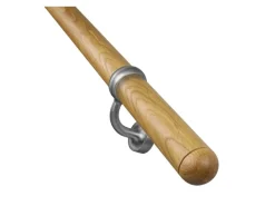 Treba Handlauf-Set H22 Ø 4,2 cm x 150 cm Eiche Lackiert