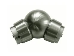 Treba Kugelgelenk E83 mit Ringadapter und Rohrkupplung V2A Edelstahl