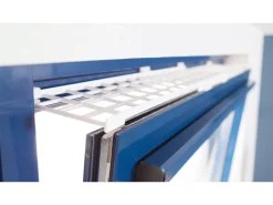 Trixie Katzen-Schutzgitter für Fenster 75 - 125 cm × 16 cm Weiß