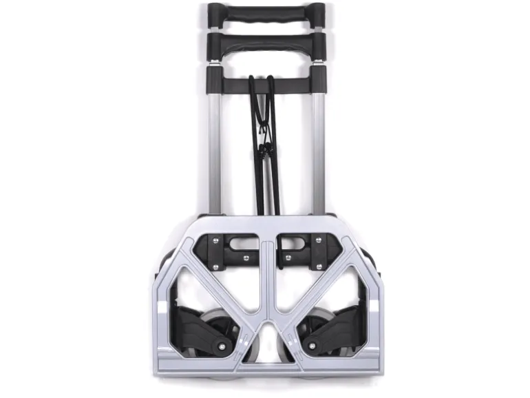 Tronitechnik Sackkarre Handkarre Klappbar Transportkarre Bis 80Kg Klappwagen - Vollgummireifen Hoehenverstellbar