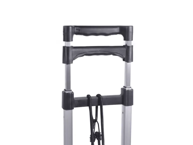 Tronitechnik Sackkarre Handkarre Klappbar Transportkarre Bis 80Kg Klappwagen - Vollgummireifen Hoehenverstellbar