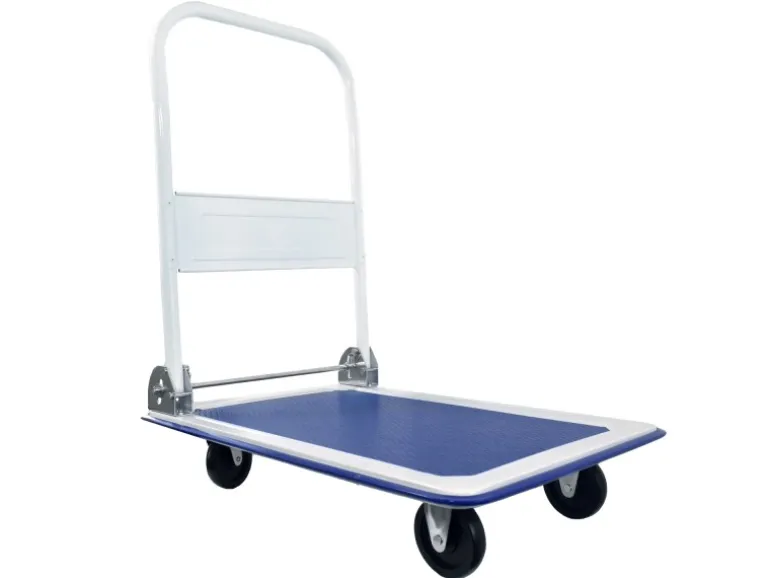 TroniTechnik Transportwagen Plattformwagen klappbar - 150 kg Tragkraft mit Antirutschbeschichtung - Ladefläche 72x48 cm