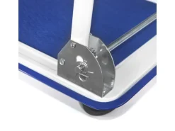 TroniTechnik Transportwagen Plattformwagen klappbar - 150 kg Tragkraft mit Antirutschbeschichtung - Ladefläche 72x48 cm