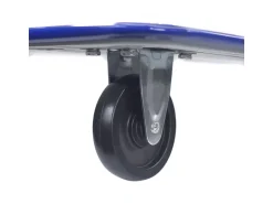 TroniTechnik Transportwagen Plattformwagen klappbar - 150 kg Tragkraft mit Antirutschbeschichtung - Ladefläche 72x48 cm