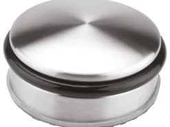 Türstopper Edelstahl Flach Ø 100 mm x 45 mm