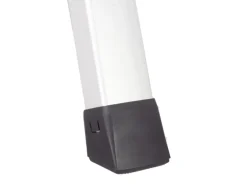 TRUTZHOLM Alu Trittleiter 4 Stufig Klappbar mit Handlauf 150kg Silber