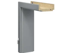 Türzarge Brilant Soft Klassikgrau 198,5 cm x 86 cm x 8 cm DIN R