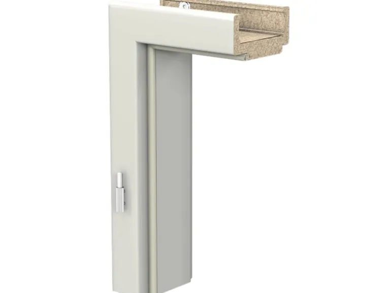 Türzarge CPL Arctic Weiß ähnl. RAL 9016 (GL222) 98,5 cm x 198,5 cm x 33 cm Re