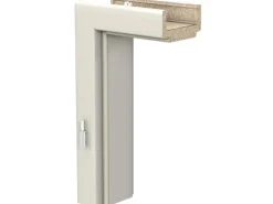 Türzarge CPL Weiß ähnl. RAL 9010 (GL223) 73,5 cm x 198,5 cm x 10 cm Anschlag L