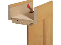 Türzarge Dekor Buche Holznachbildung 86 cm x 198,5 cm x 11,5 cm Anschlag L
