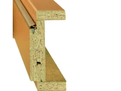 Türzarge Dekor Eiche Hell Holznachb. (GA30) 61 x 198,5 x 10 cm Anschlag L/R