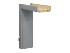 Türzarge GLN747 Staubgrau 86 cm x 198,5 cm x 20,5 cm Anschlag L