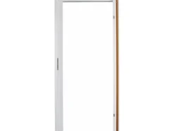 Türzarge Weiß lackiert ähnl. RAL 9010 profiliert 73,5 cm x 198,5 cm x 12,5 cm Re