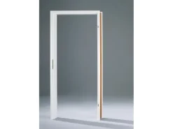 Türzarge Weiß lackiert ähnl. RAL 9010 profiliert 86,0 cm x 198,5 cm x 16,5 cm Li