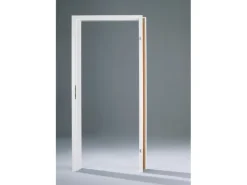 Türzarge Weiß lackiert ähnl. RAL 9010 profiliert 73,5 cm x 198,5 cm x 14,5 cm Li