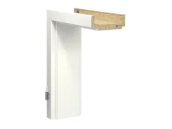 Türzarge Weiß lackiert ähnl. RAL9016 98,5 cm x 198,5 cm x 22,5 cm Re