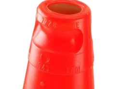 UvV Bigfoot Leitkegel 50cm 2,5 kg Teilreflektierende Verkehrskegel Pylonen mit 2 Folienstreifen RA2/B