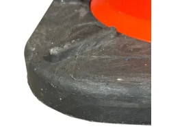 UvV Bigfoot XL Leitkegel 75cm 5 kg Teilreflektierende Verkehrskegel Pylonen mit 2 Folienstreifen RA2/C