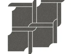 Vabene Mosaikfliese Bellissima Barca Nero 25 cm x 25 cm