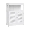 Vasagle Badezimmerschrank 30 cm x 60 cm x 80 cm Weiß