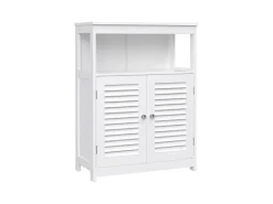 Vasagle Badezimmerschrank 30 cm x 60 cm x 80 cm Weiß