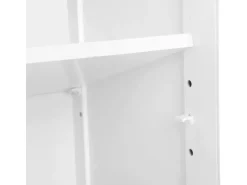Vasagle Badezimmerschrank 30 cm x 60 cm x 80 cm Weiß