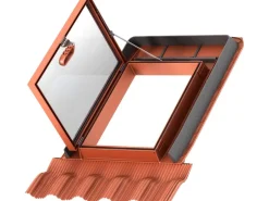 Velux Dachausstieg GVT 103 7759Z Ziegelrot Wärmegedämmt