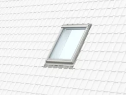 Velux Eindeckrahmen EDZUK042000 Ziegel inkl. Dämm-Anschlussset BDX 134 x 98 cm