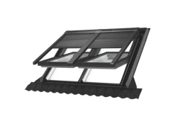 Velux Hitzeschutz-Markise Elektrisch Solar & Verdunkelung SSS YK97 0000S Schwarz