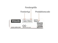 Velux Hitzeschutz-Markise Elektrisch Solar & Verdunkelung SSS YK97 0000S Schwarz