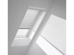Velux Jalousie Manuell PAL UK04 7057S 134 cm x 98 cm Silber Gebürstet