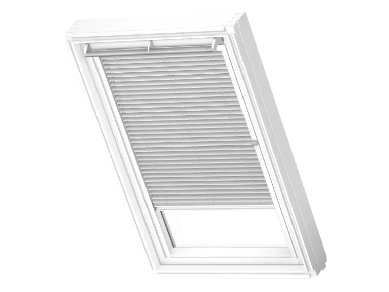 Velux Jalousie Manuell PAL CK06 7057SWL 55 cm x 118 cm Silber Gebürstet