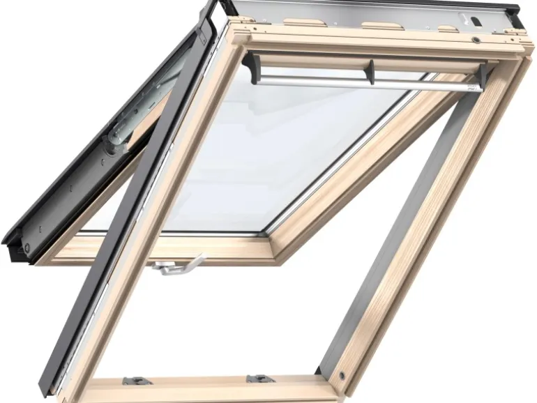 Velux Klapp-Schwing Fenster GPL SK08 3066 Klar Lackiert 114 x 140 cm