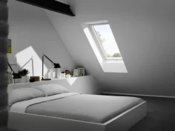 Velux Klapp-Schwing Fenster GPL CK04 3070 Klar Lackiert 55 x 98 cm