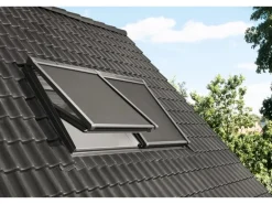 Velux Markise Solar MSL UK08 5060S Uni Schwarz 134 cm x 140 cm